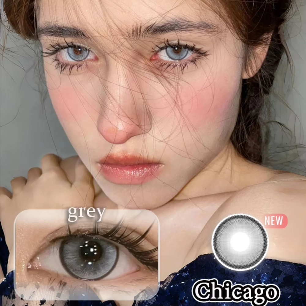 Chicago Grey Color Contact Lens