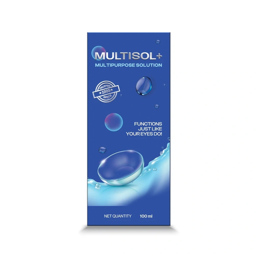 Multisol Multipurpose Solution For All Soft Contact Lenses 100 ml